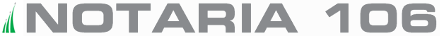 Logo notaría 106